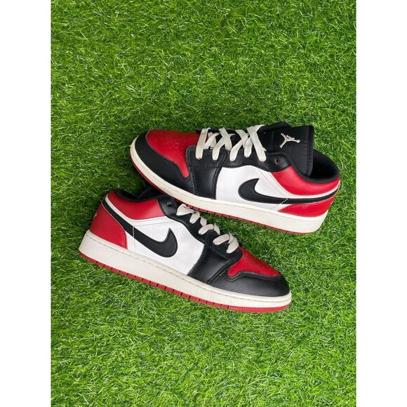 Air Jordan 1 Low Bred Toe Size Women’s 7.5 - Picture 1 of 7
